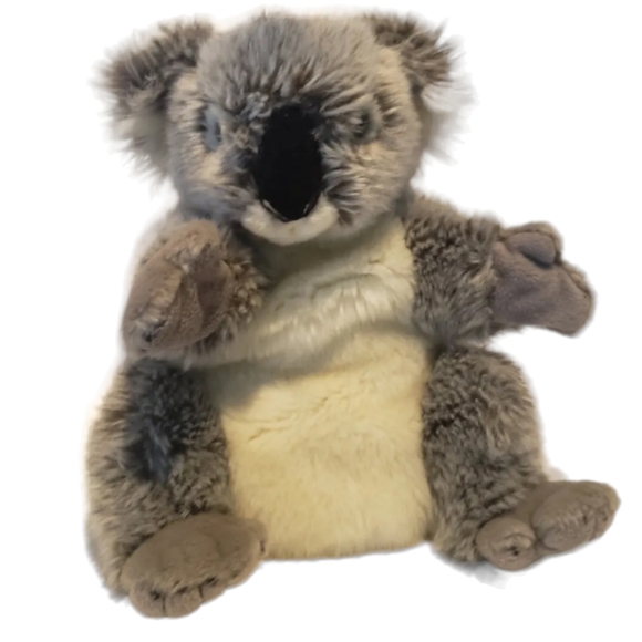 Koala Bear National Geographic Lelly Realistic Plush 12” Puppet - Picture 1 of 13